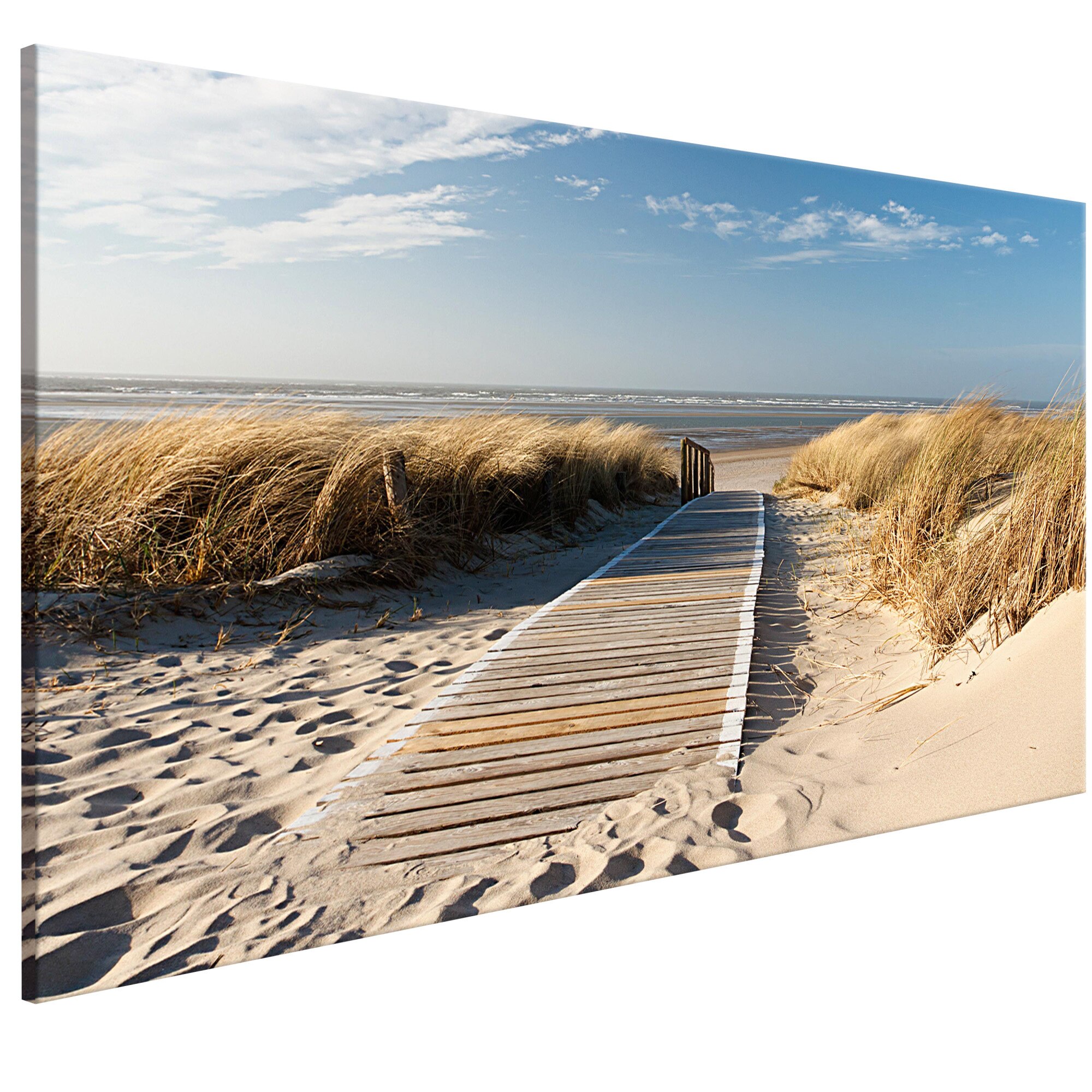 Tablou canvas - Vacanta la litoral - 100 x 45 cm