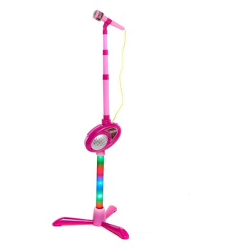 Microfon cu stativ pentru fete , cu lumini , suport de telefon , Are un loc unde sa conectati muzica de redare la difuzor si sa redati muzica de acolo, ATS Microfon cu stativ pentru fete , cu lumini , suport de telefon , Are un loc unde sa conectati muzica de redare la difuzor si sa redati muzica de acolo, ATS