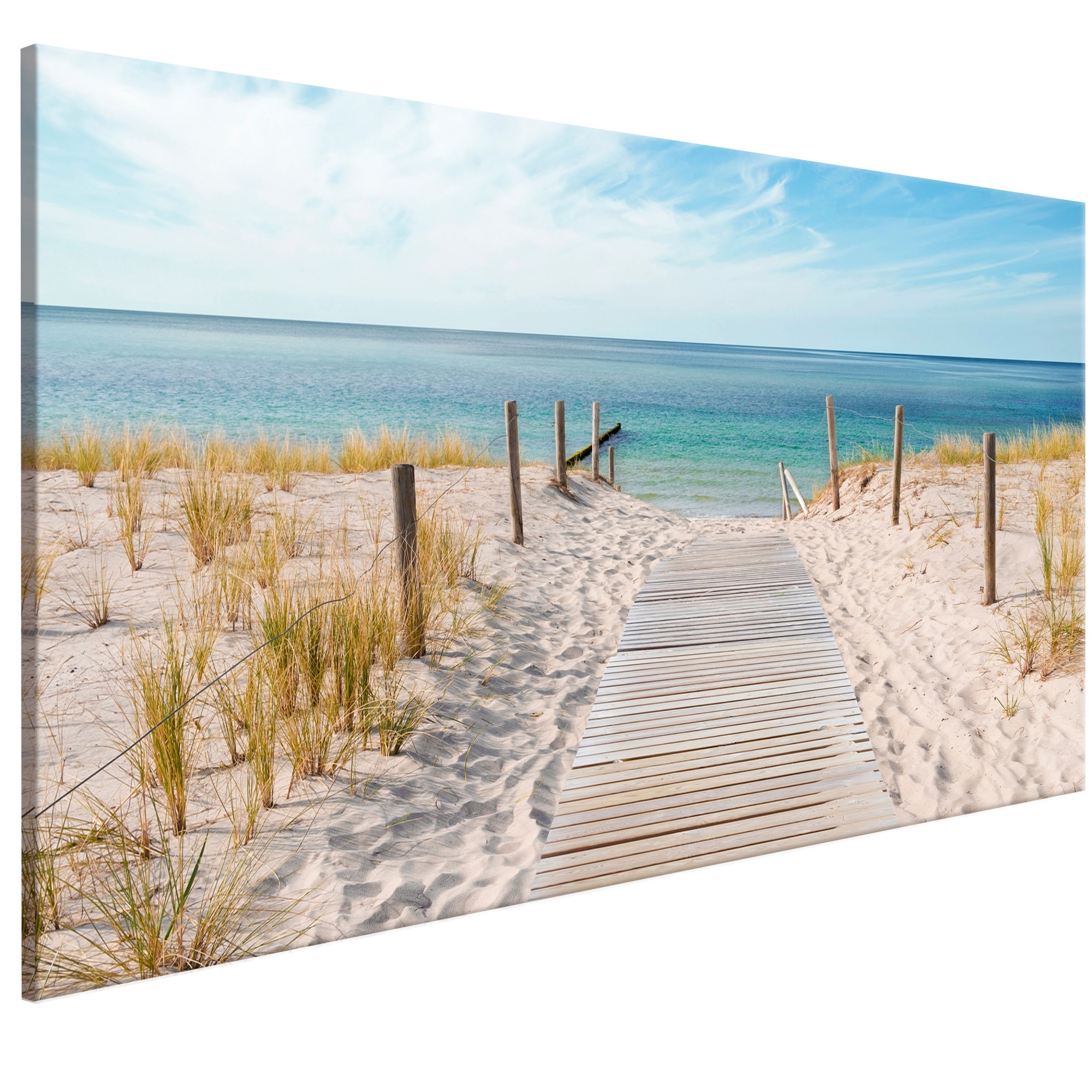 Tablou canvas - Tacerea Marii - 135 x 45 cm