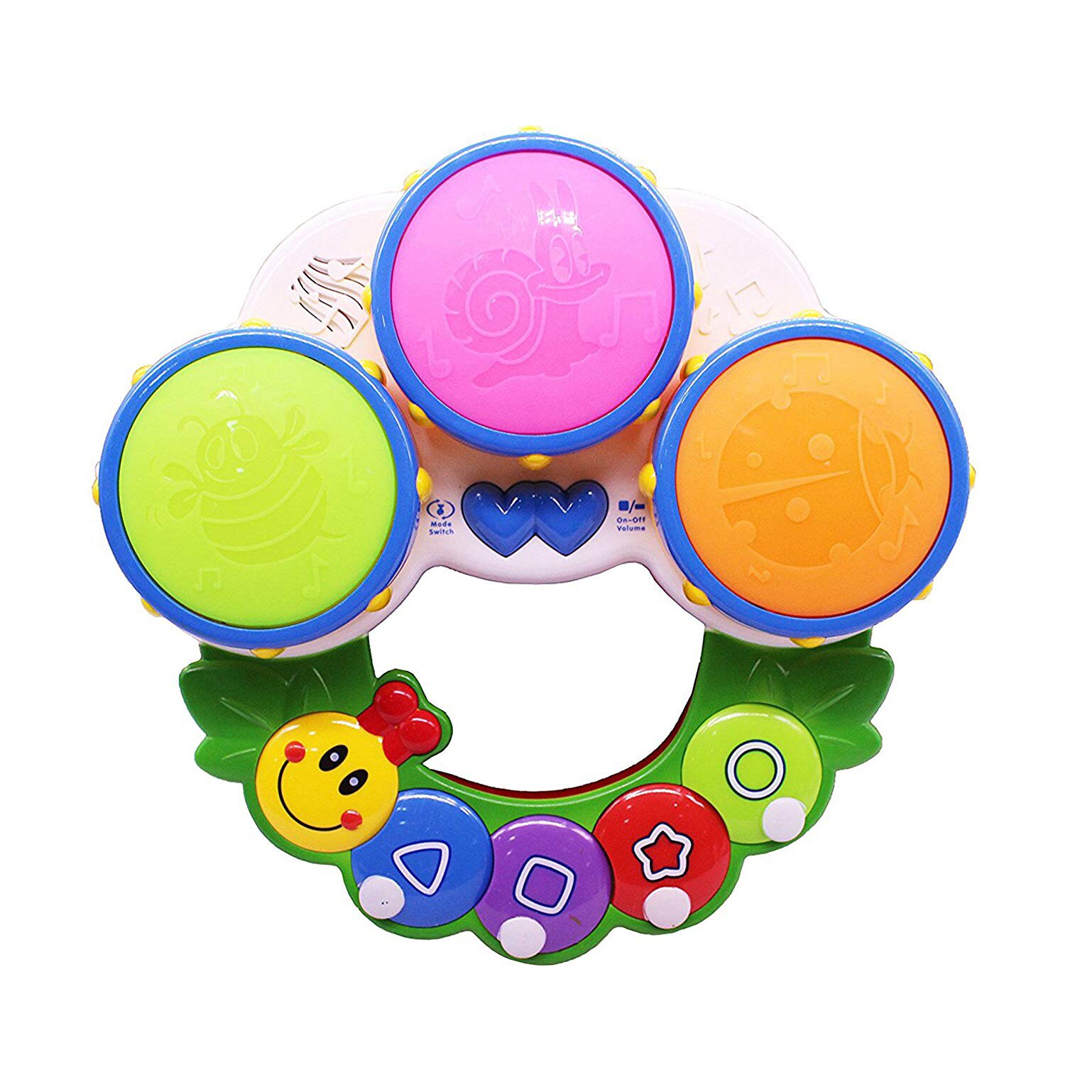 Tobe de jucarie pentru bebelusi, cu muzica, sunete amuzante si lumini, 2216A-33