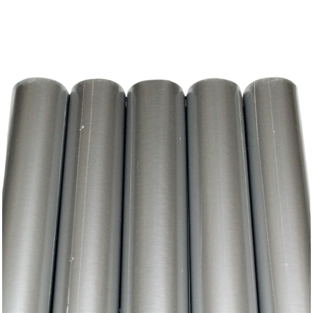 Set 5 bucati, hartie pentru ambalat cadouri, 200x70 cm, Argintiu Uni, Tutocolore