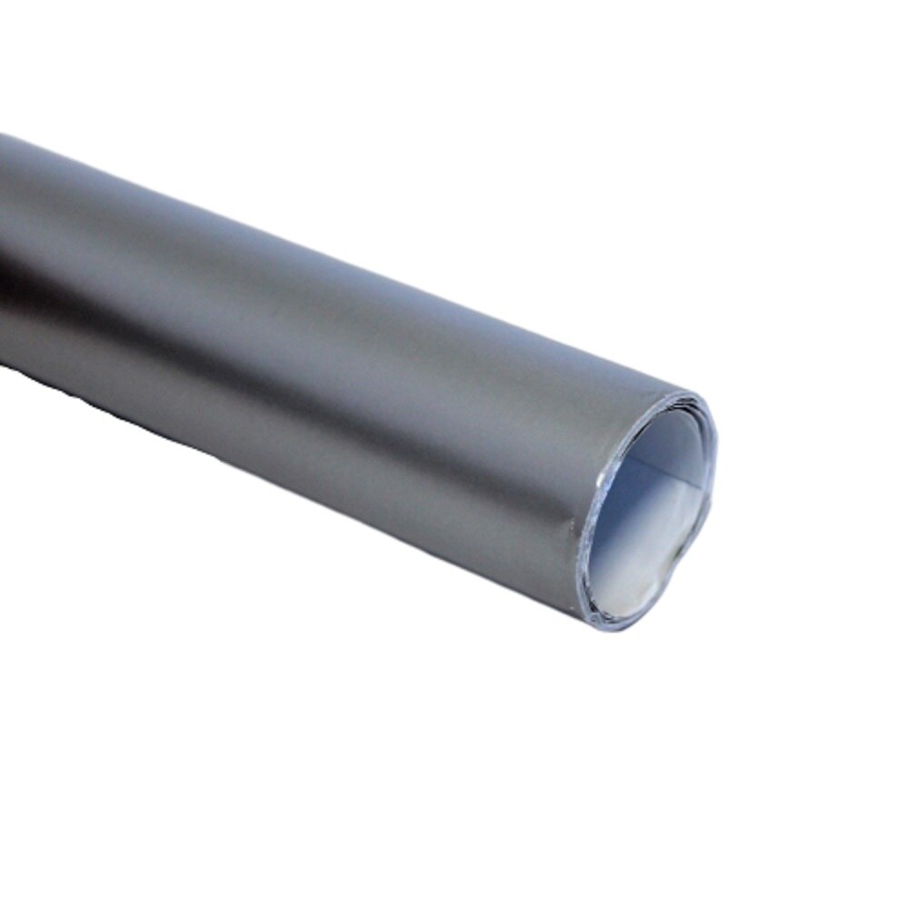 Hartie pentru ambalat cadouri, 200x70 cm, Argintiu Uni, Tutocolore