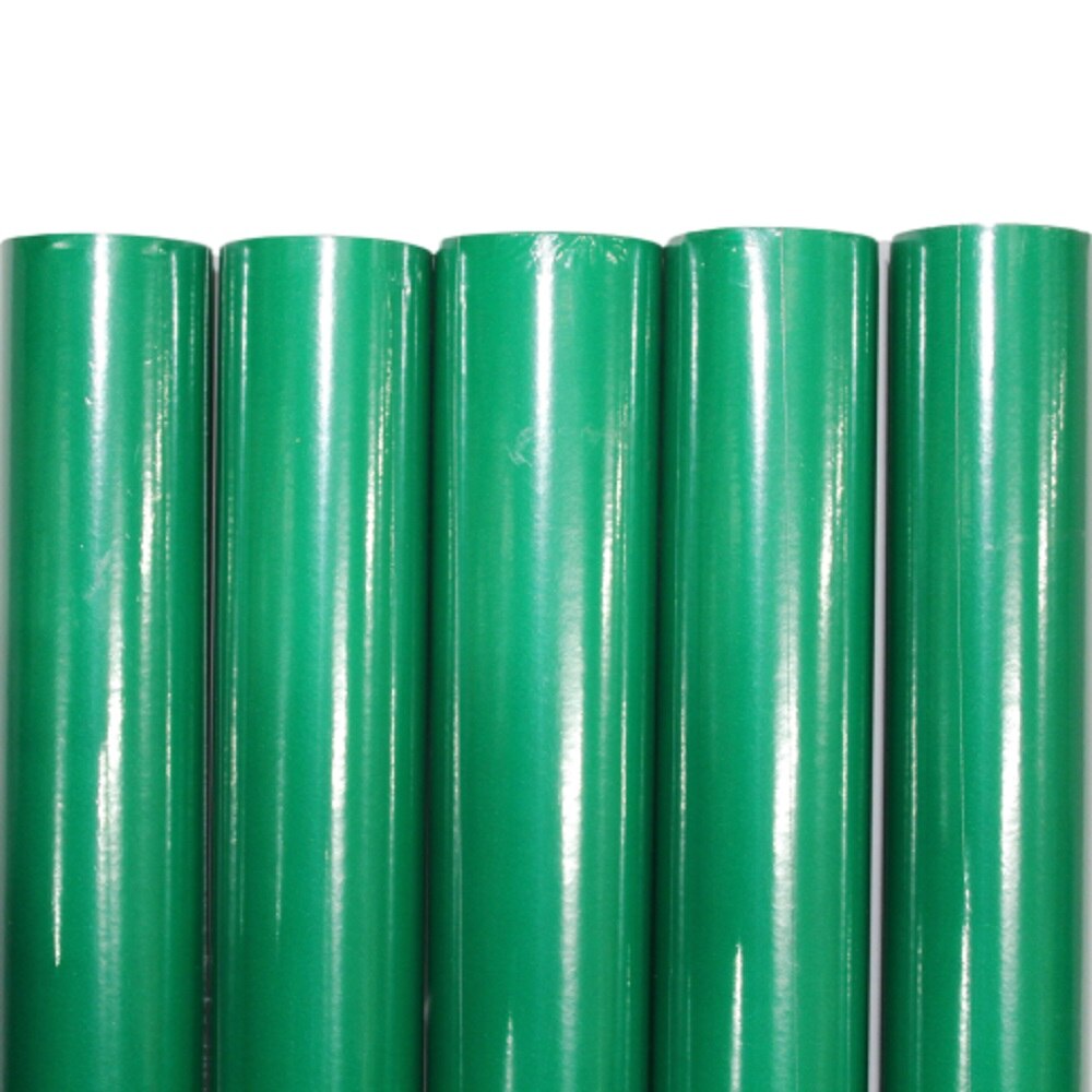 Set 50 bucati, hartie pentru ambalat cadouri, 200x70 cm, Verde Uni, Tutocolore