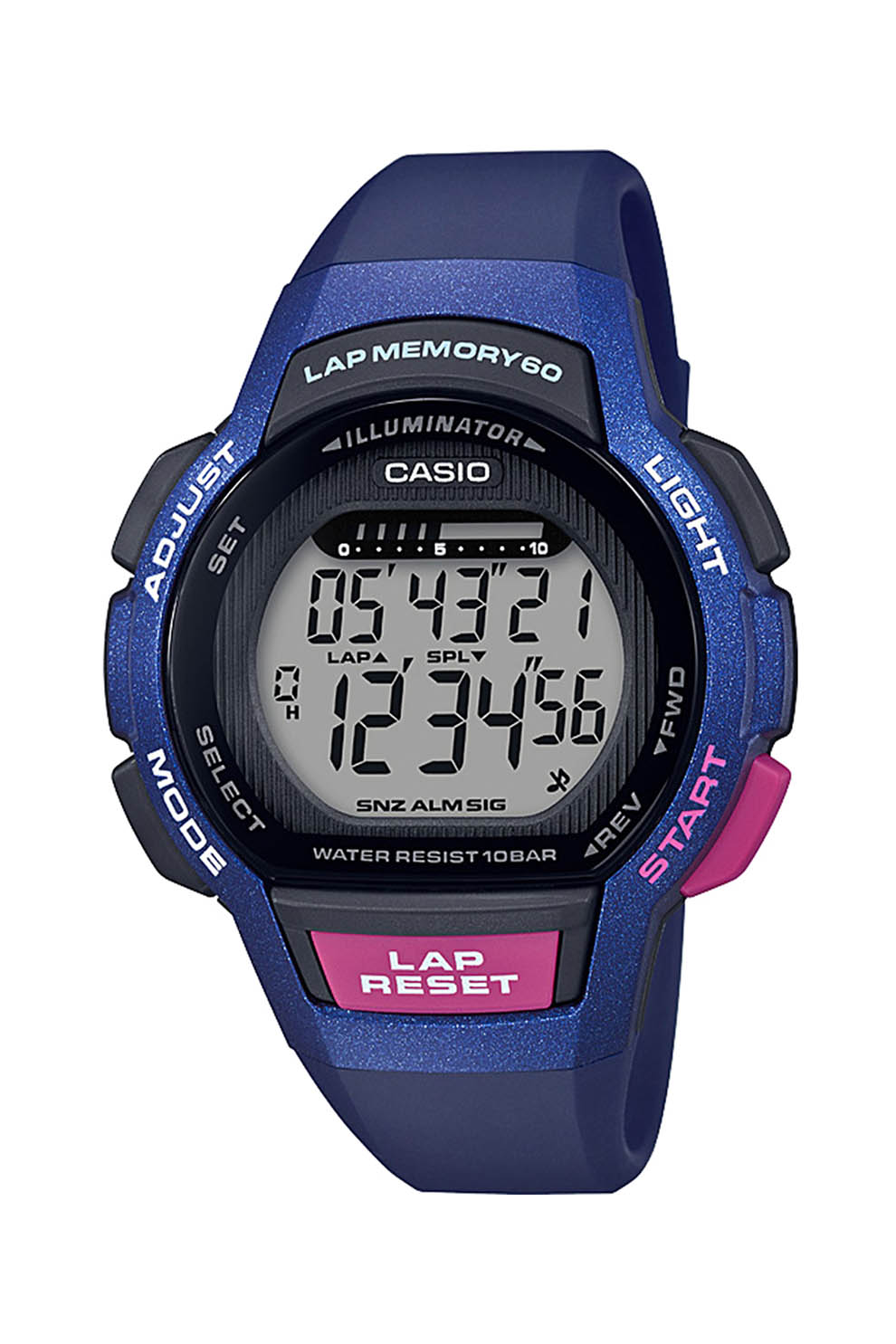 Casio, Ceas cronograf, Albastru indigo