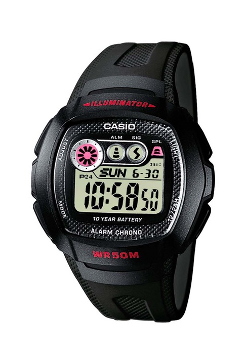 Casio, Часовник с хронограф, Черен