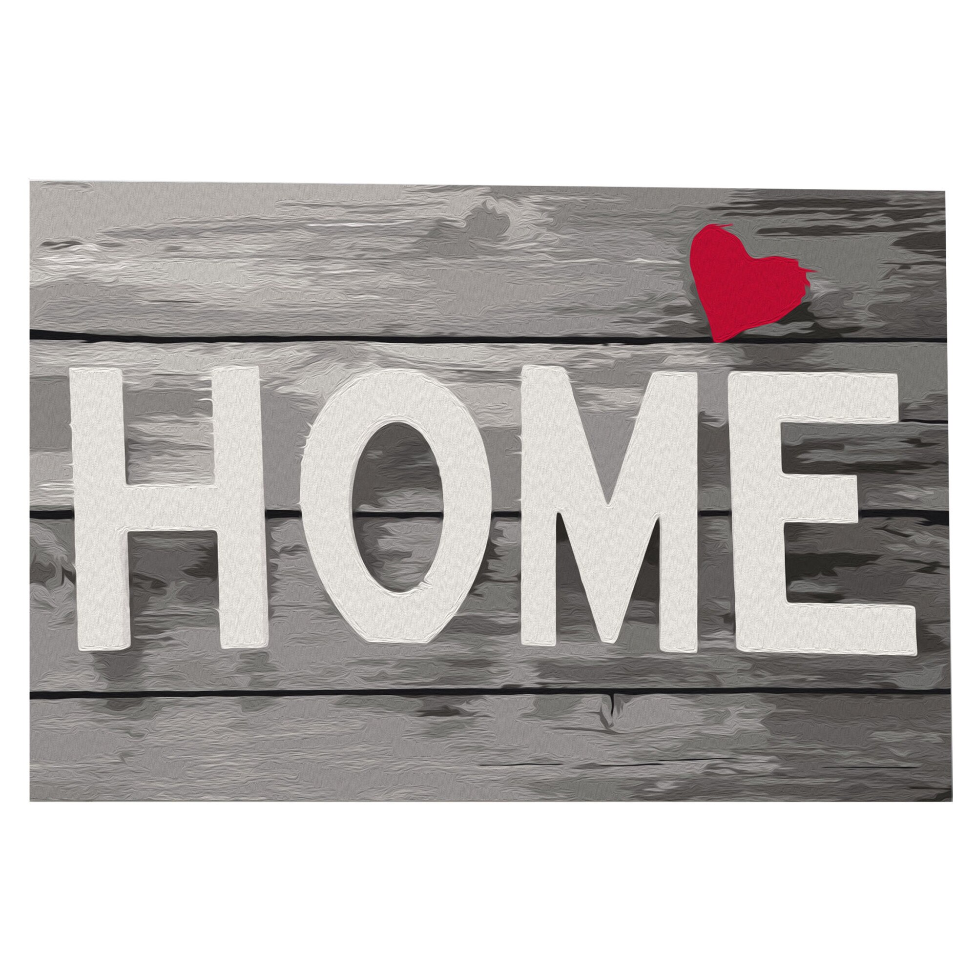 Pictura pe numere - Litere gri - 60 x 40 cm