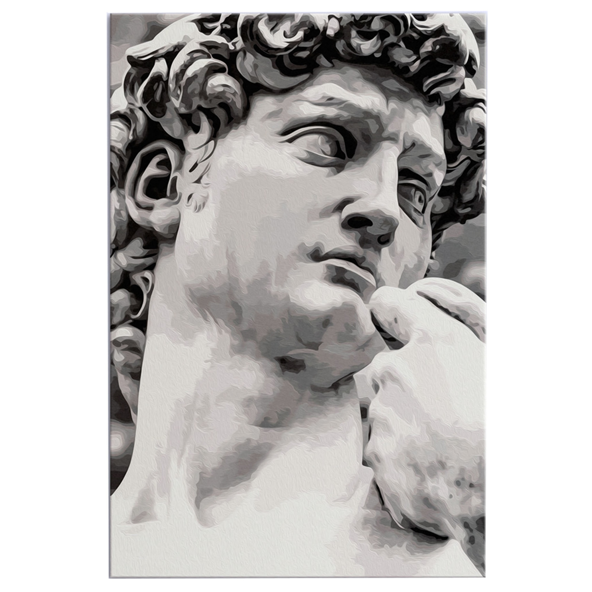 Pictura pe numere - Sculptura - 40 x 60 cm