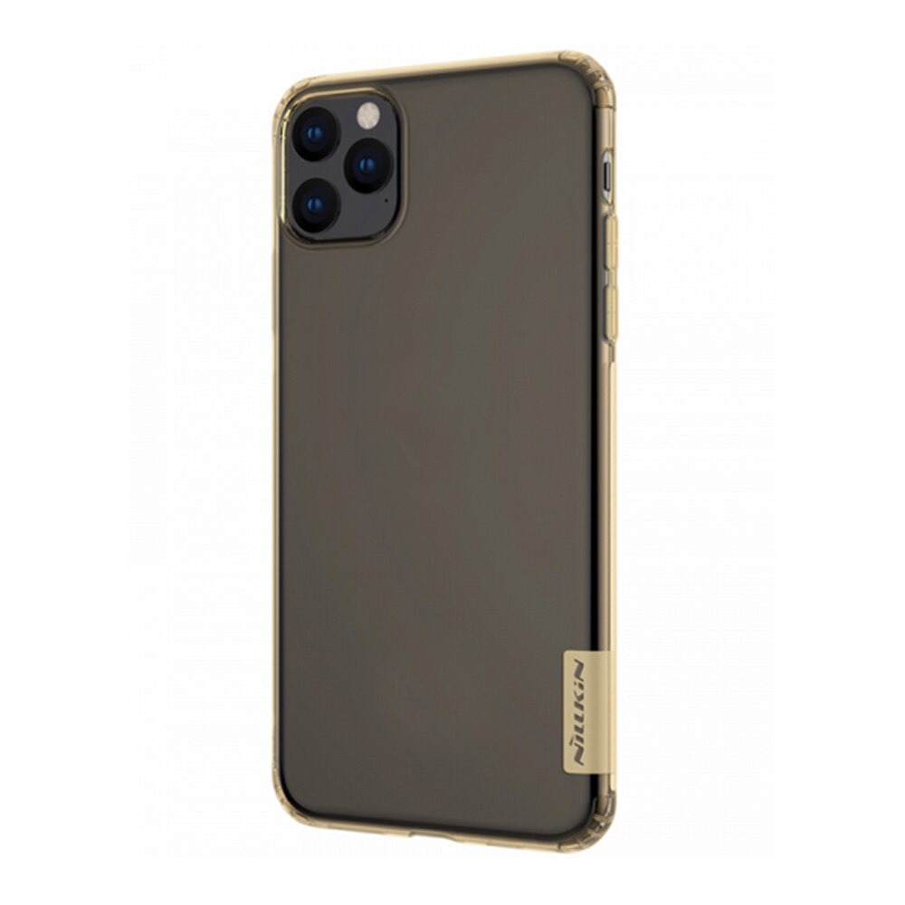 Husa Originala Nillkin Nature pentru iPhone 11 Pro , Aramiu-Transparent, Blister