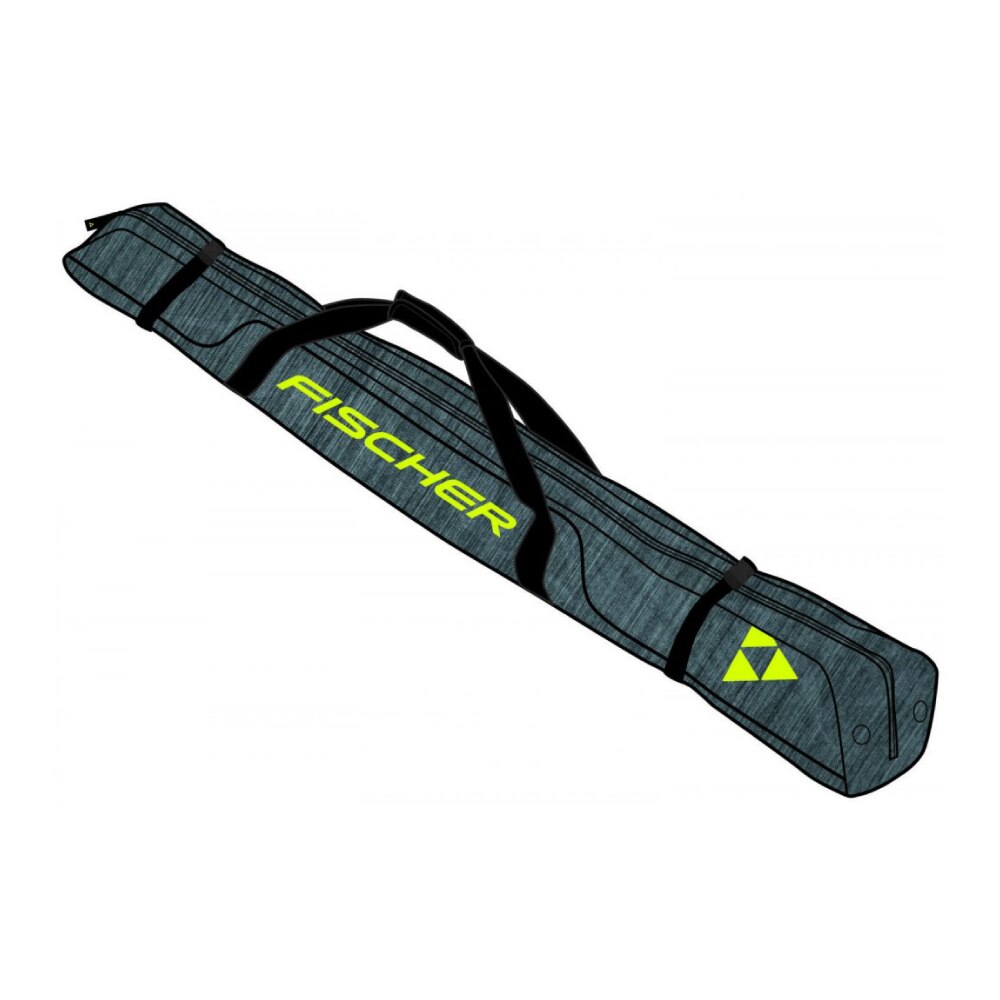 Husa protectie schiuri Fischer Alpine Fashion, Gri, 175/190cm