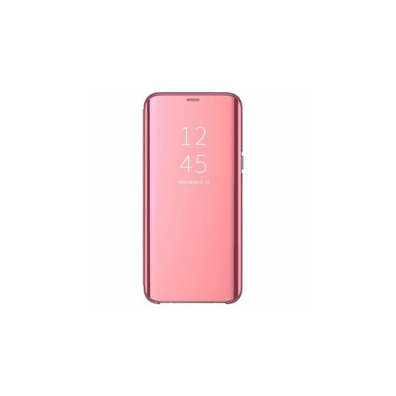 Husa Tip Carte S View Mirror Xiaomi Mi 9t / Mi 9t Pro Rose Gold