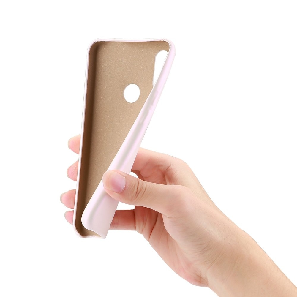 Husa Xiaomi Redmi Note 7, DUX DUCIS, Piele, , Roz