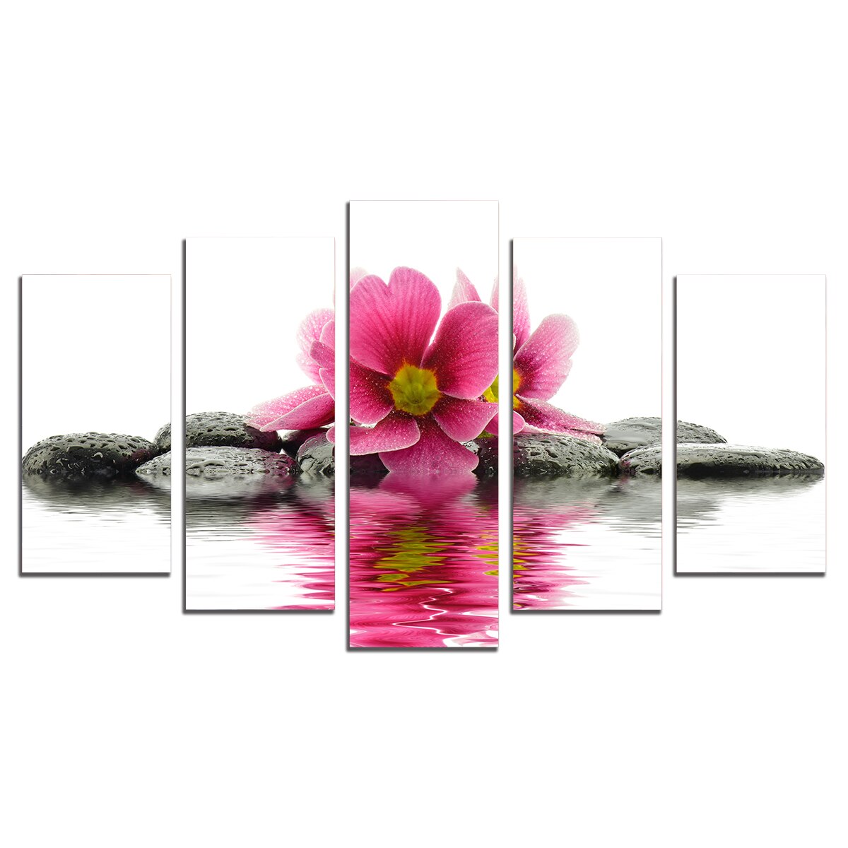 Set Tablouri Multicanvas 5 Piese, Compozitia Zen , 158х90 cm