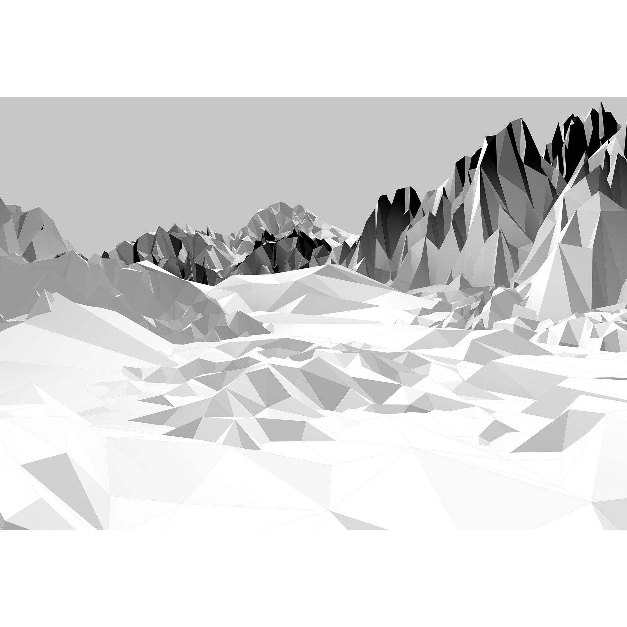Fototapet Peisaj, Icefields, 8-208, dimensiuni H - 254/ L - 368 , lavabil, usor de montat si de curatat, adeziv inclus
