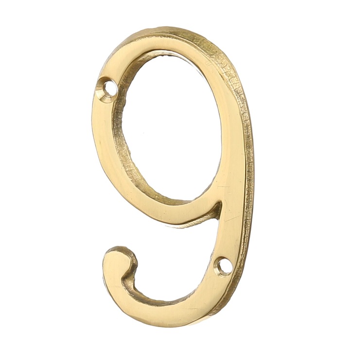 Cifra "9" Din Alama 50 x 35 mm Evotools