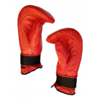 Manusi sac MITT, Rosu, Piele naturala, XL INTL