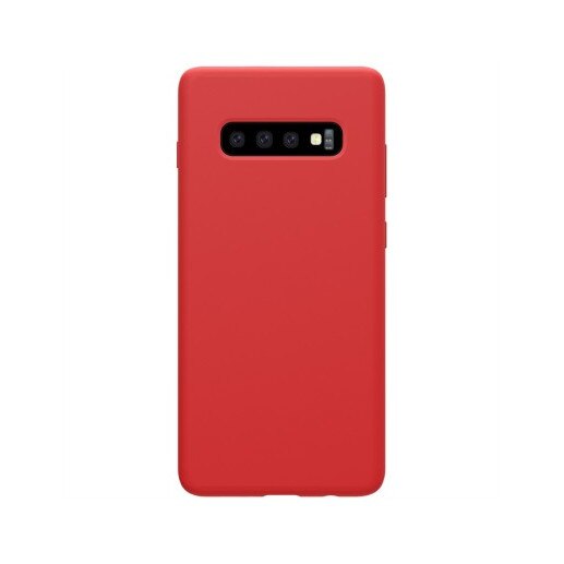 Husa originala X-Level Thin Membrane, silicon, Samsung S10, rosie