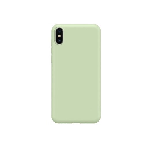 Husa originala X-Level Thin Membrane, silicon, iPhone XS Max, verde