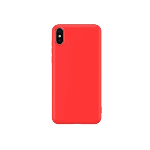 Husa originala X-Level Thin Membrane, silicon, iPhone XS Max, rosie