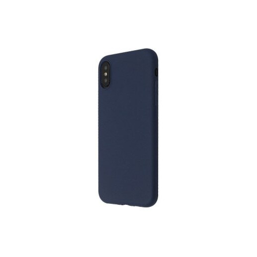 Husa originala X-Level Thin Membrane, silicon, iPhone XS Max, albastru navy