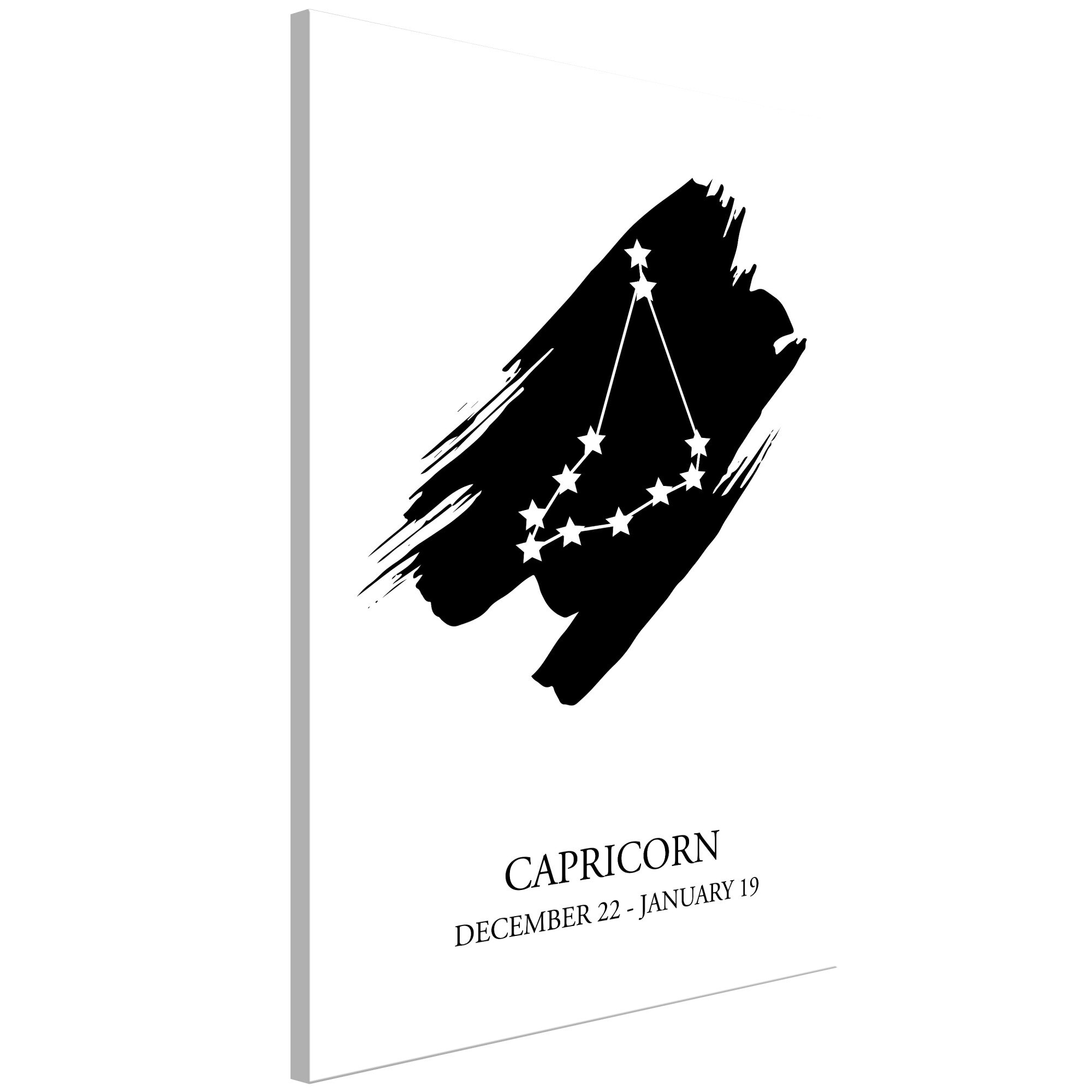 Tablou canvas - Semne zodiacale Capricorn vertical - 40 x 60 cm