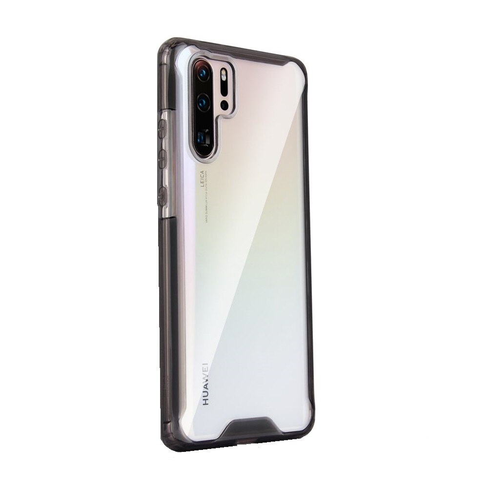 Husa Huawei P30 Pro, Clear Armor, Negru