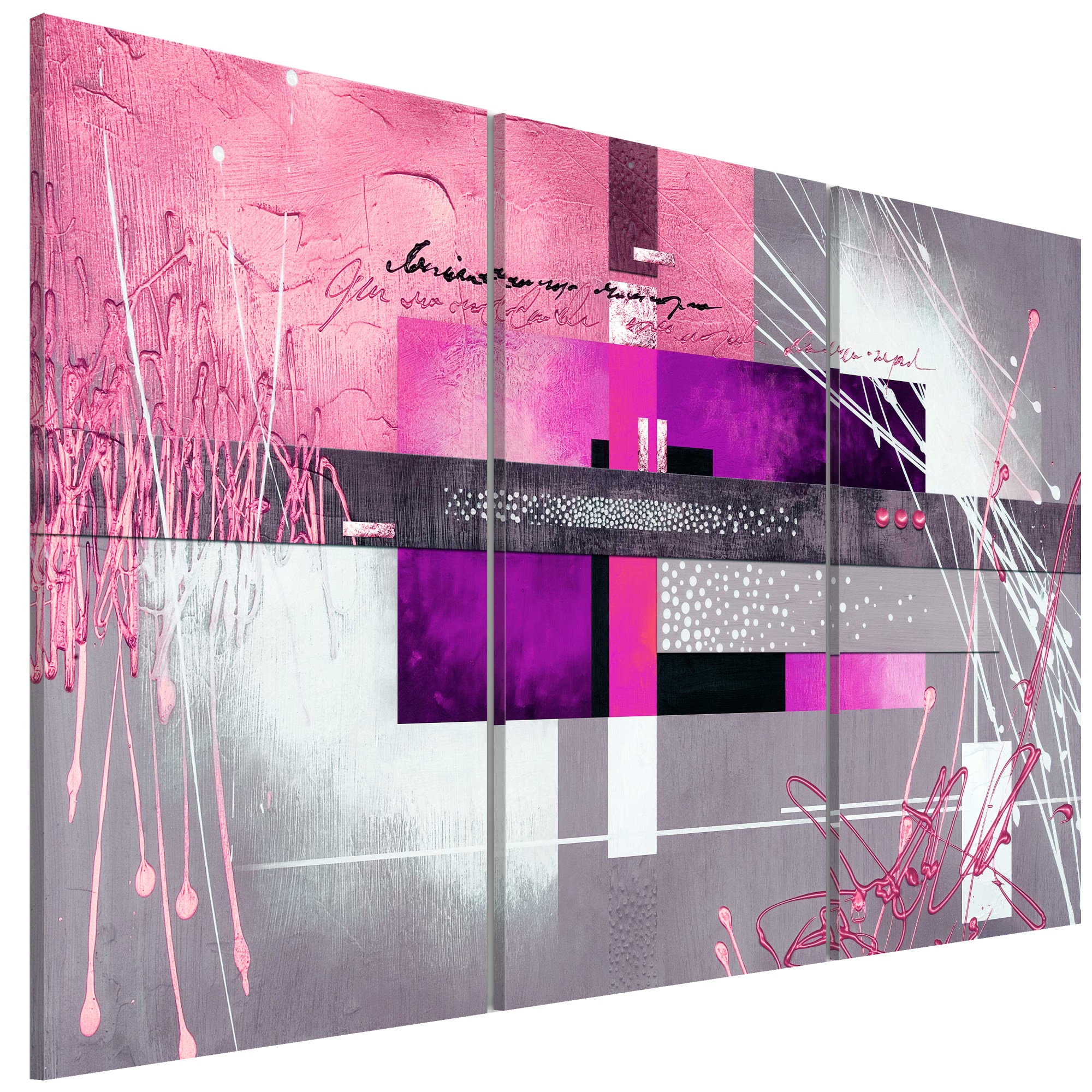 Tablou canvas 3 piese - Fardul de iarna - 90 x 60 cm