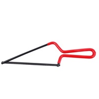 Fierastrau de mana cu lama de 6 inch 7industries, otel + plastic, Negru/Rosu