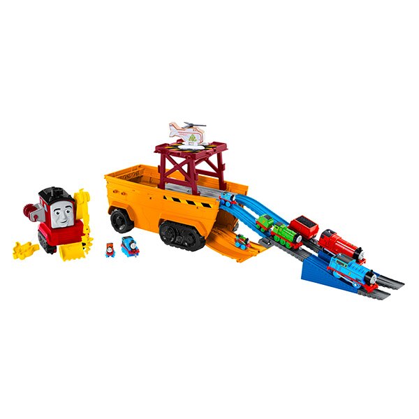 Set de joaca Fisher Price Thomas & Friends Super Cruiser 2 in 1