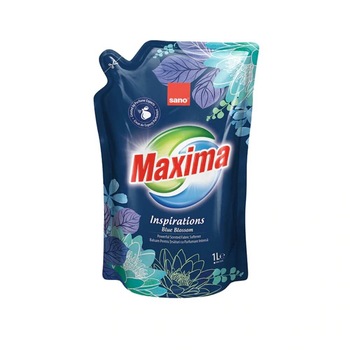 Rezerva Balsam Rufe Sano Maxima, 1 L, Blue Blossom, Parfum Proaspat Floral Rezerva Balsam Rufe Sano Maxima, 1 L, Blue Blossom, Parfum Proaspat Floral