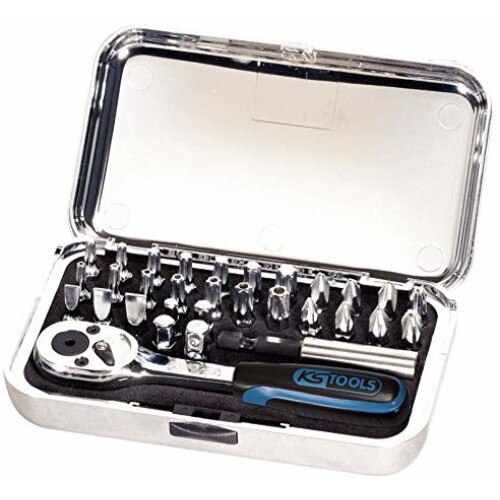 Set biti plus clichet, KS TOOLS, 31 piese