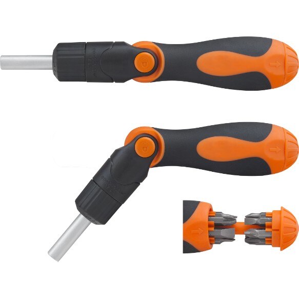 Surubelnita EvoTools cu articulatie si 12 biti