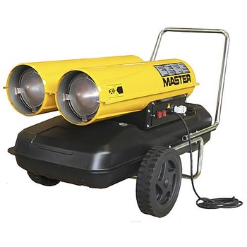 Generator aer cald pe motorina cu 2 tuburi 2x44 kW Master B 300 CED ardere directa Generator aer cald pe motorina cu 2 tuburi 2x44 kW Master B 300 CED ardere directa