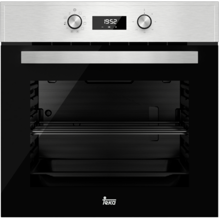 Cuptor incorporabil Teka HCB 6435, Electric, Sistem curatare HydroClean PRO, 65 l, Clasa A, Touch Control, Inox/Negru