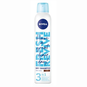 Sampon uscat Nivea Dark pentru tonuri inchise, 200 ml Sampon uscat Nivea Dark pentru tonuri inchise, 200 ml