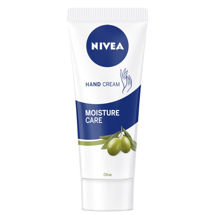 Crema pentru maini NIVEA cu ulei de masline, 75 ml
