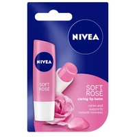 Balsam pentru buze Nivea Lip Care Rose, 4.8 g