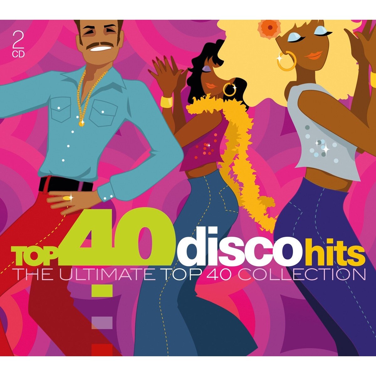 Various Artists - Top 40 - Disco Hits - 2 CD Digipack
