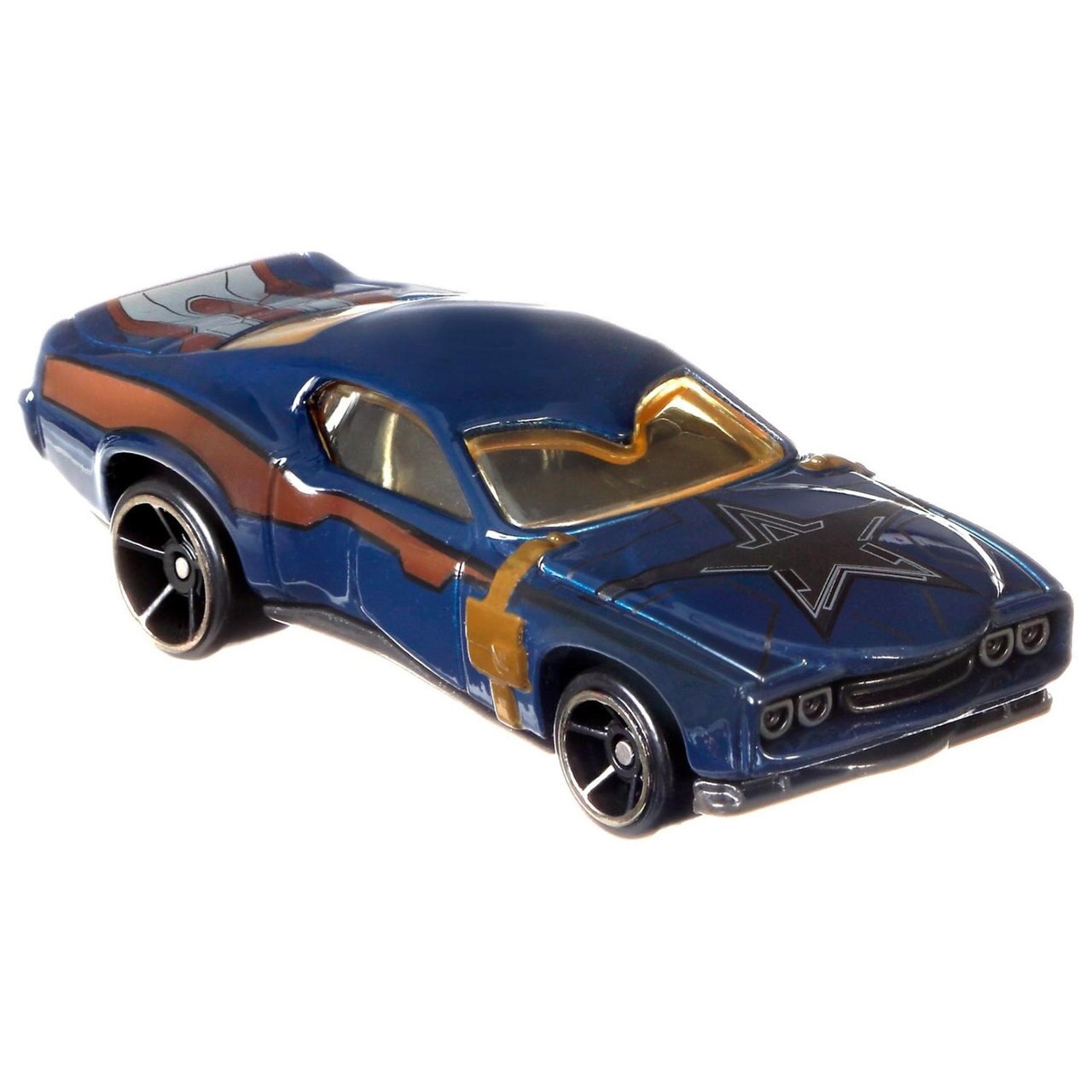 Masinuta Mattel Hot Wheels Marvel Captain America