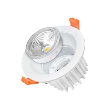 Spot LED COB Downlight, Optonica, 25W, 183x102 mm, Rotund Schimbabil, Lumina Rece Spot LED COB Downlight, Optonica, 25W, 183x102 mm, Rotund Schimbabil, Lumina Rece
