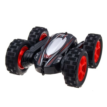 Masinuta cu telecomanda Stunt Car Double Star D828, 4WD, 2.4 GHz, lumini led, 1:24, negru Masinuta cu telecomanda Stunt Car Double Star D828, 4WD, 2.4 GHz, lumini led, 1:24, negru