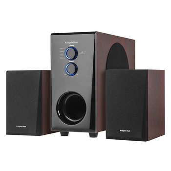 Sistem Boxe 2.1 Activ KRUGER&MATZ, 60W ,jack 3.5 mm, 2 x RCA, Bluetooth Sistem Boxe 2.1 Activ KRUGER&MATZ, 60W ,jack 3.5 mm, 2 x RCA, Bluetooth