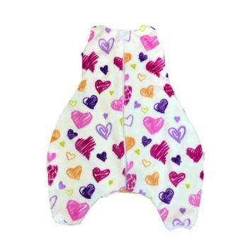 Sac de dormit de iarna cu picioare din plus 5-7 ani Deseda Inimioare Sac de dormit de iarna cu picioare din plus 5-7 ani Deseda Inimioare