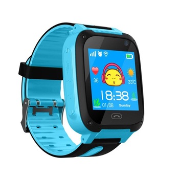 Ceas Smartwatch pentru copii, Smart Wear S4, Sim Card & Camera, LBS Tracking, Albastru Ceas Smartwatch pentru copii, Smart Wear S4, Sim Card & Camera, LBS Tracking, Albastru