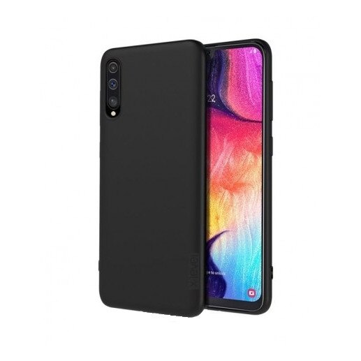 Husa originala X-Level, poliuretan cauciucat, antisoc, Huawei P30, neagra