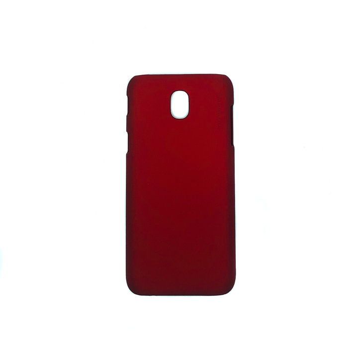 Метален поликарбонатен калъф X-Level за Samsung Galaxy J5 2017 - сапфирено червен