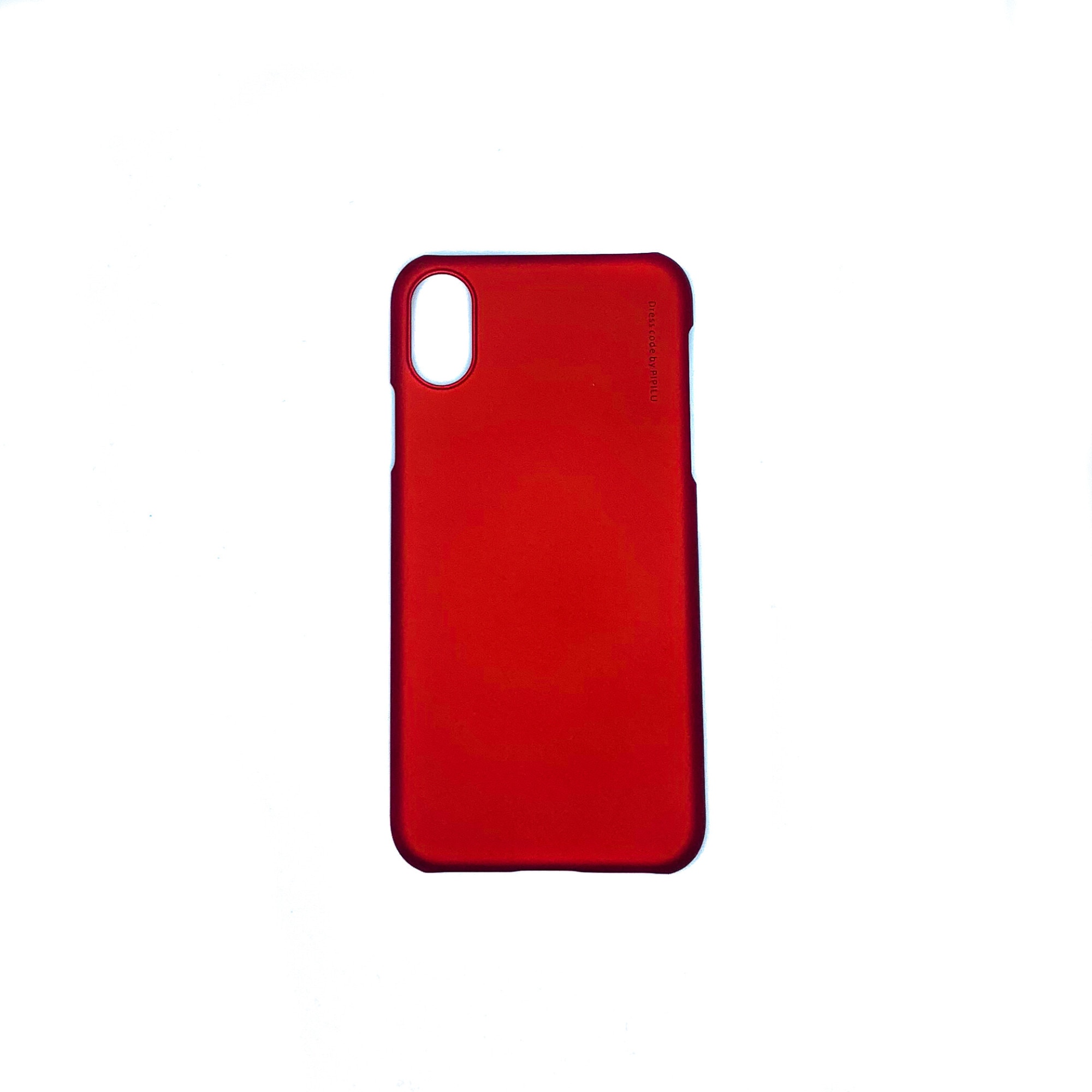 Husa Policarbonat X-Level Metallic pentru iPhone X / Xs - Rosu Safir