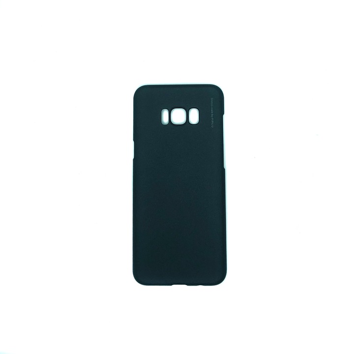Метален поликарбонатен калъф X-Level за Samsung Galaxy S8 Plus - черен металик