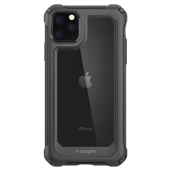 Husa iPhone 11 Pro Max SPIGEN Gauntlet Gunmetal Husa iPhone 11 Pro Max SPIGEN Gauntlet Gunmetal
