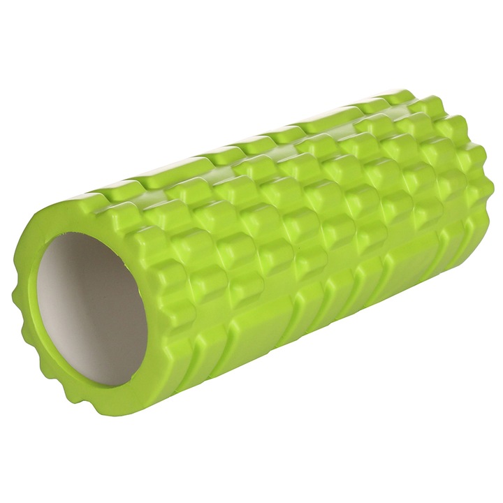 Ролер за масаж, Merco Yoga Roller F1, зелен - eMAG.bg