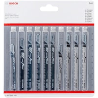 Set 10 Lame fierastrau vertical Bosch pentru lemn